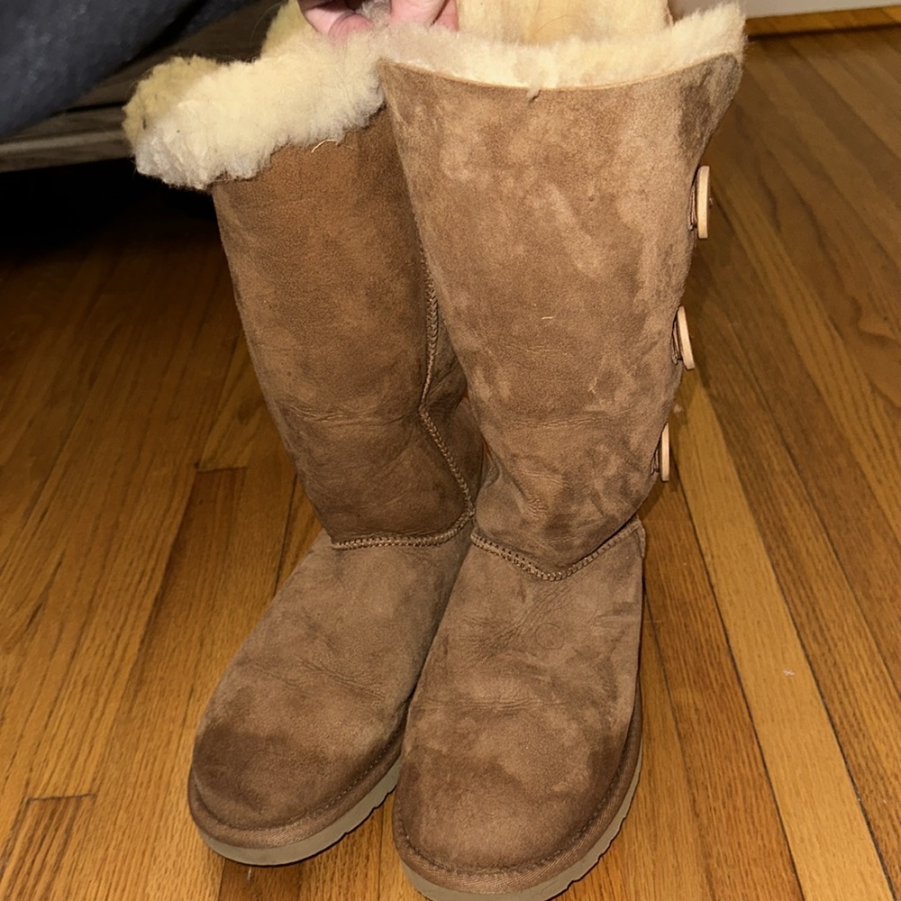 Ugg Bailey Suede Button Boots - image 2